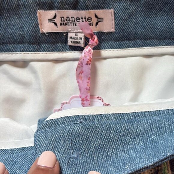 Nanette Nanette Lepore Womens Tweed Skirt- Small - Picture 4 of 6